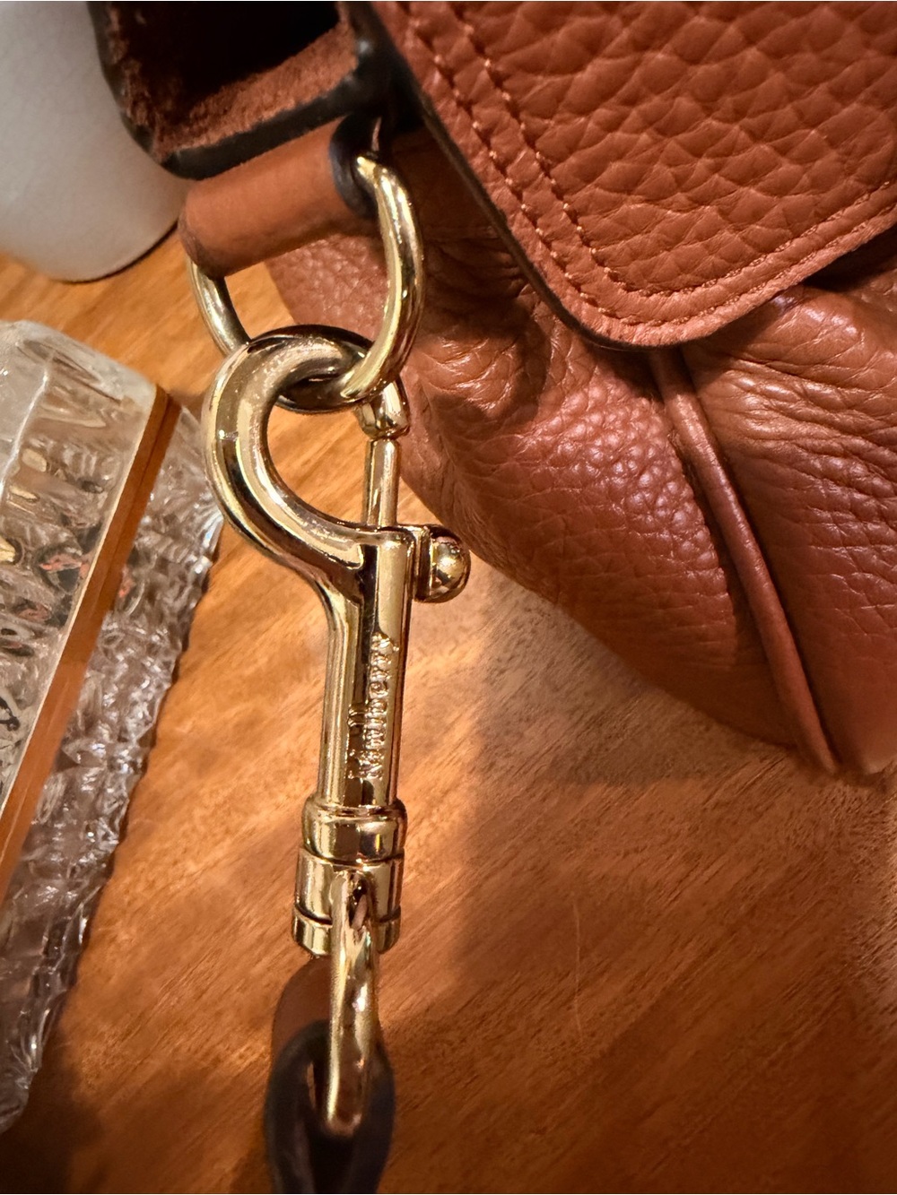 Mulberry Bright Oak Leather Braided Alexa- Handle Shoulder Bag - Picture 9 of 10